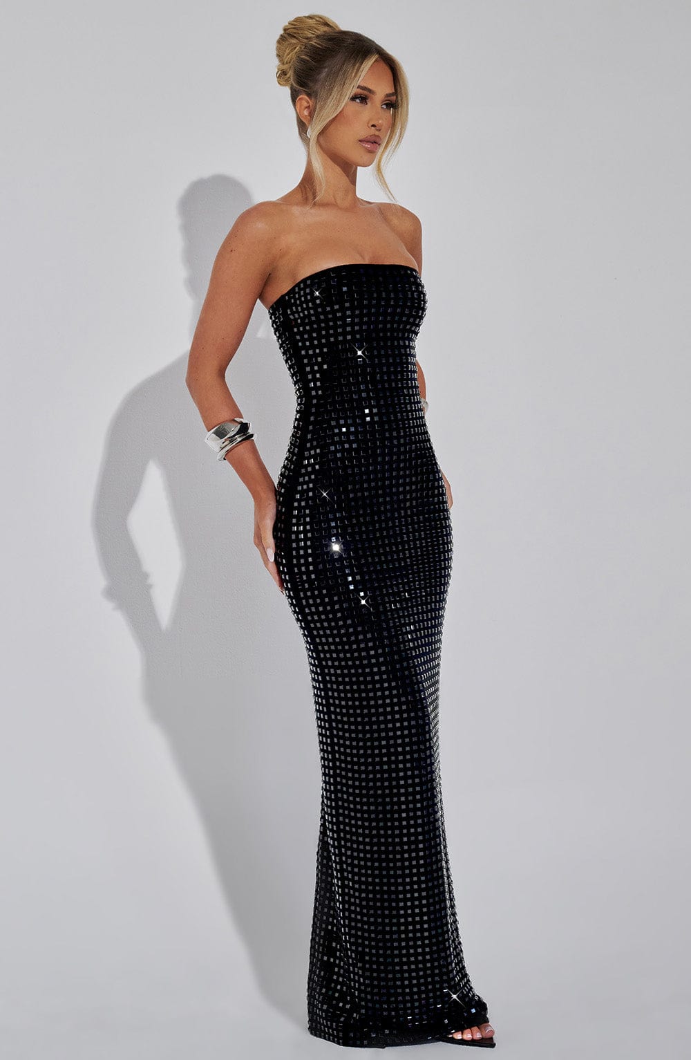 CELESTINA Vestido Maxi Embellecido