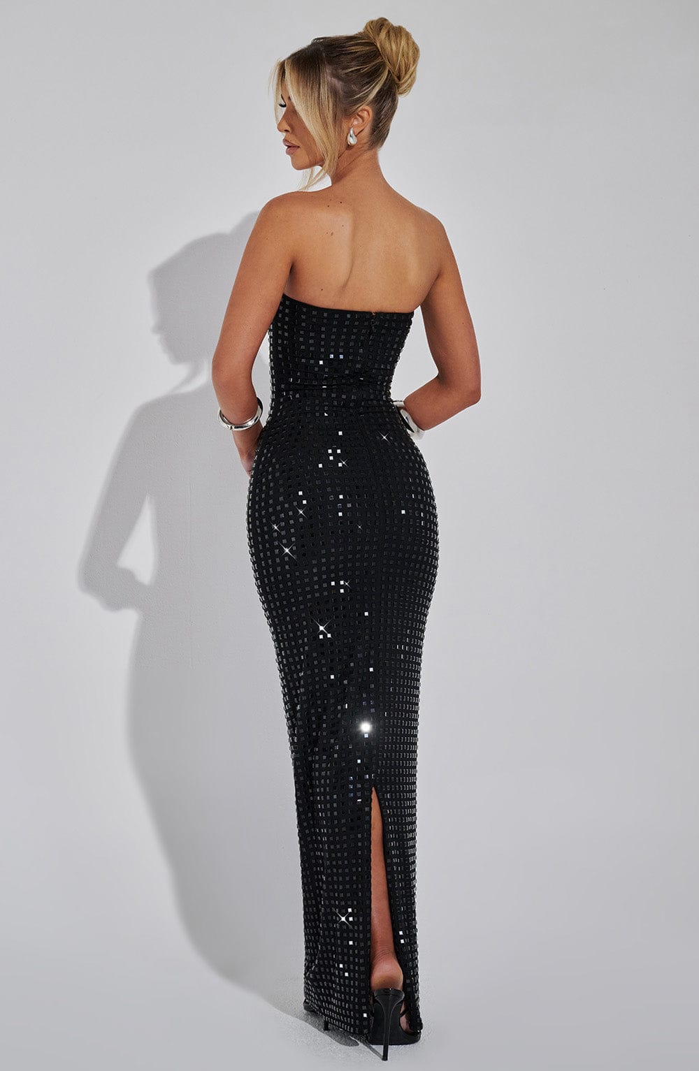 CELESTINA Vestido Maxi Embellecido