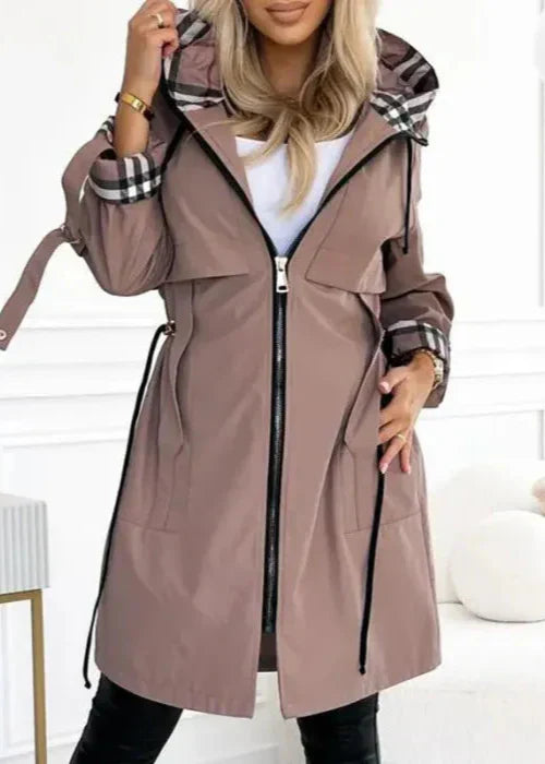 Natalie | Cozy Lightweight Zip Coat