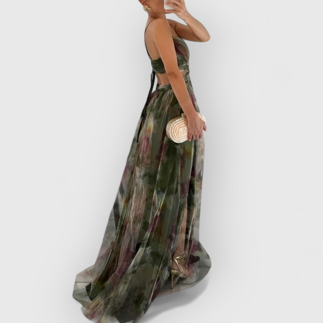 Verity | Maxivestido con estampado floral