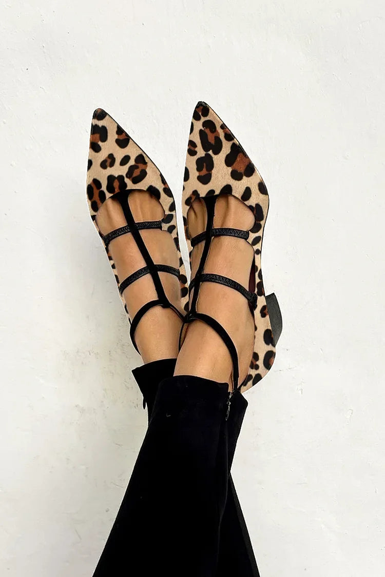 Ludovica™ | Bailarinas con estampado animal