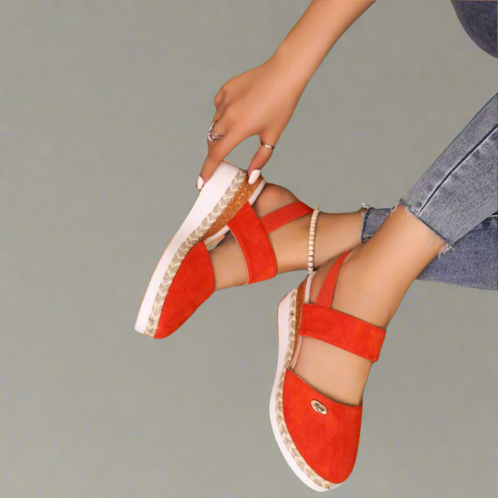 Gitta | Zapatillas Wedge de Tallas Grandes – Cómodas y Universales