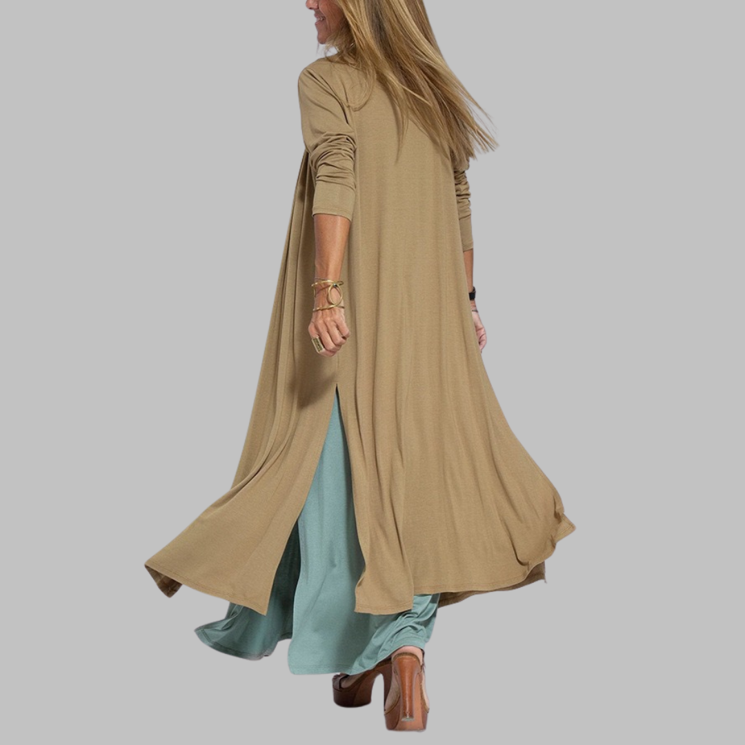 Jana | Elegante vestido maxi + suéter a juego REGALO