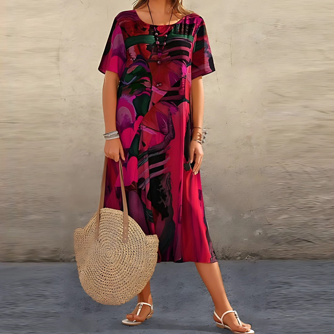 Filomena | Vestido Abstracto Stilinga