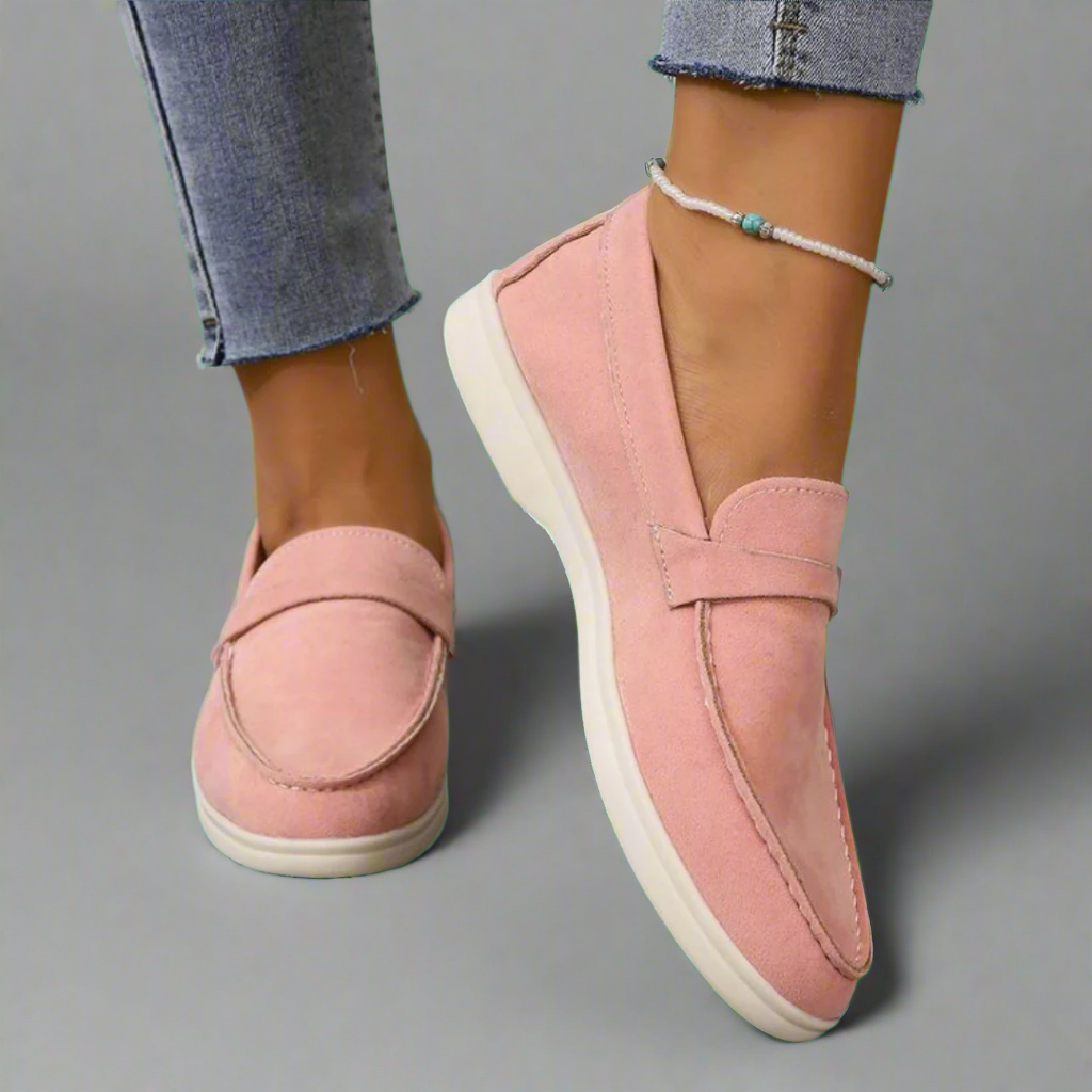 Hannah | Mocasin de Ante Elegante