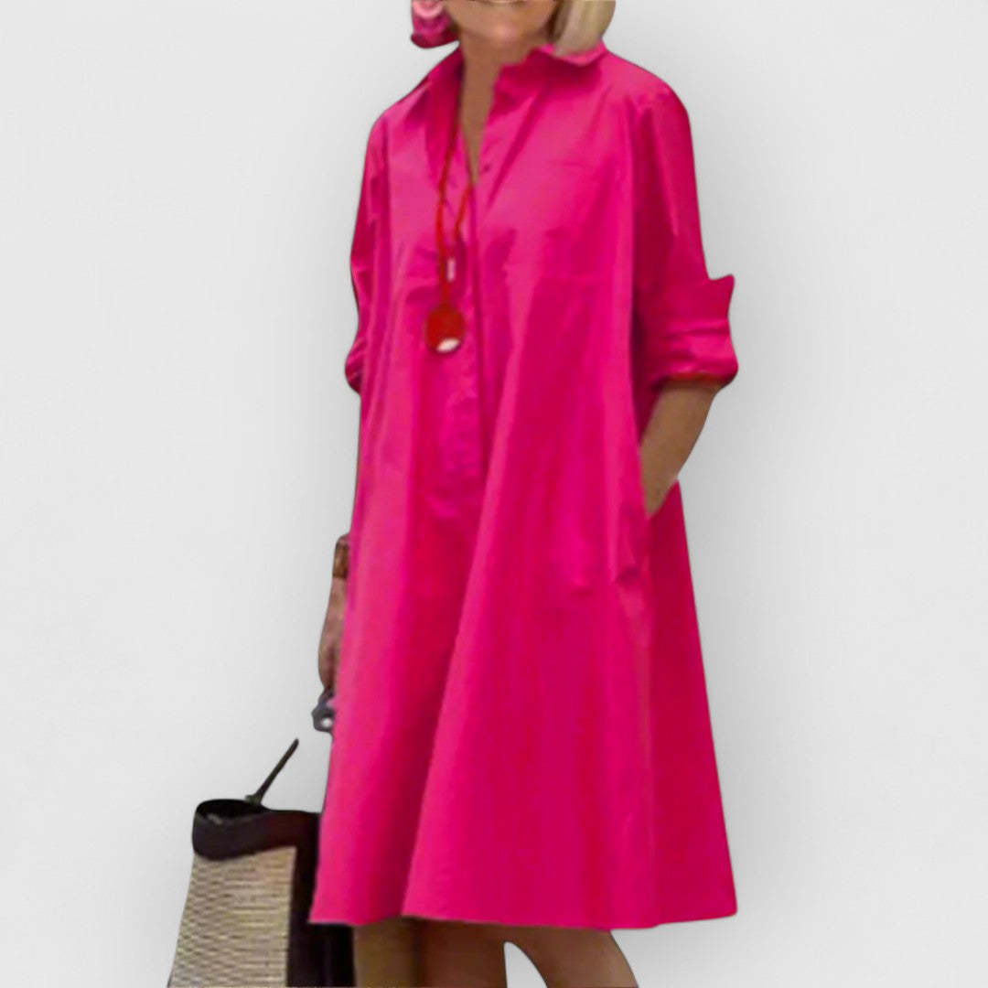 Dinna | vestido elegante rosa