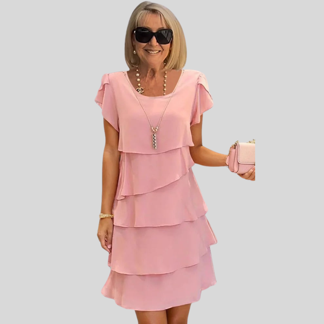 Sofija | Vestido elegante de tela ligera