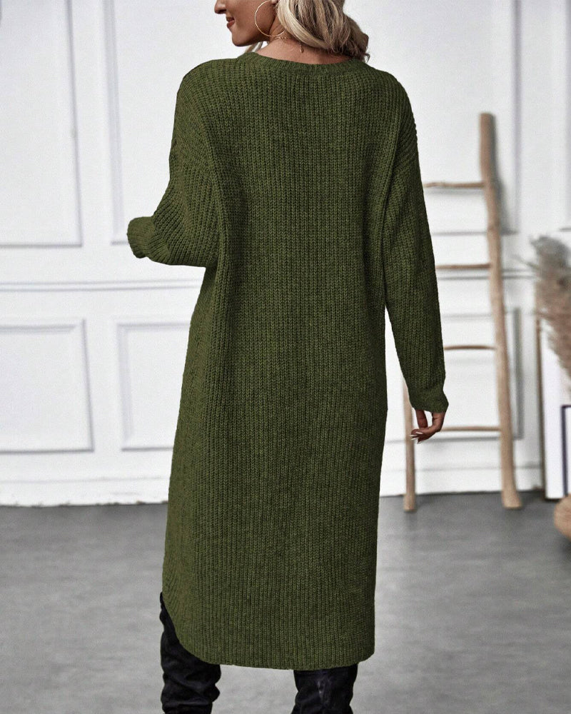 Laluna | Elegant Long Sweater Dress