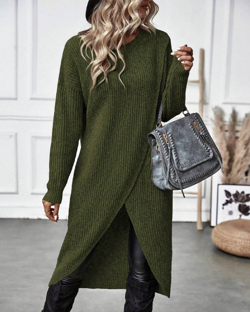 Laluna | Elegant Long Sweater Dress