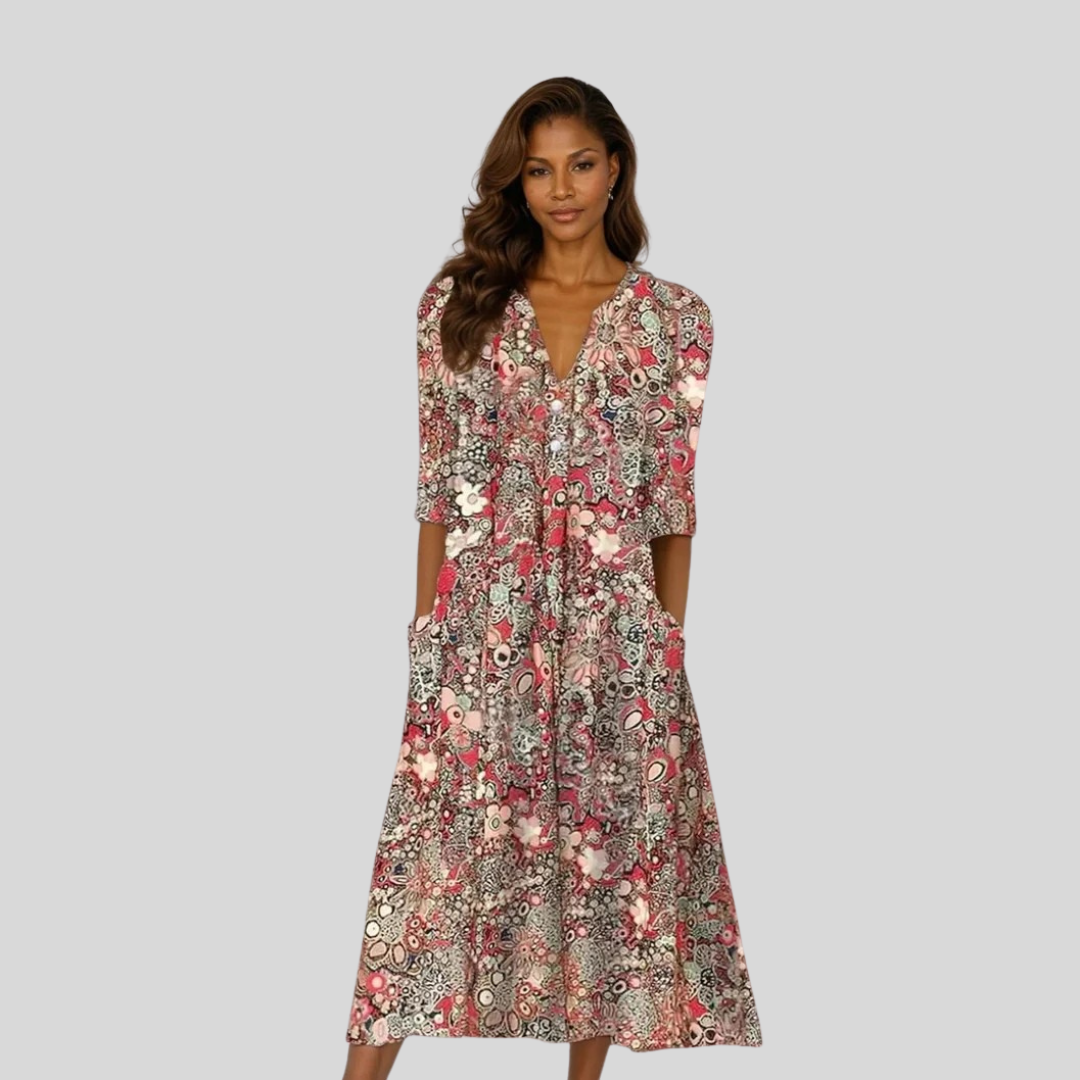 Livia | Impresionante vestido de verano para una elegancia natural