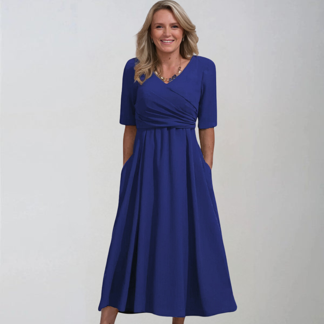 Pietra | Vestido midi Stilingi con bolsillos