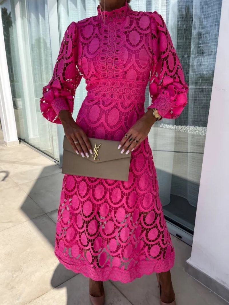 Juna | Vestido Maxi Elegante de Encaje
