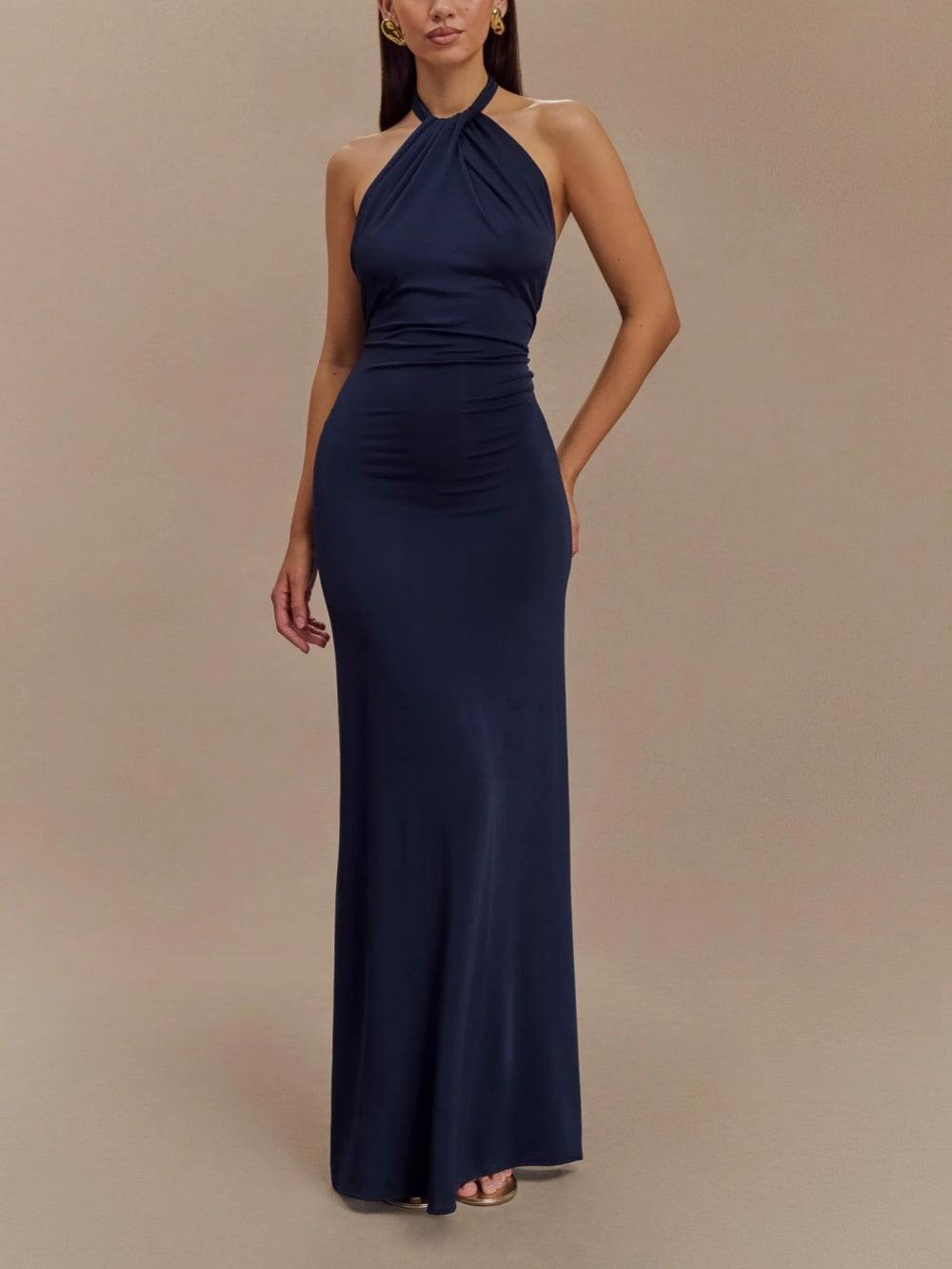 Celestina™ | Vestido Maxi con Escote Americano – Elegancia Innegable para Ocasiones Especiales
