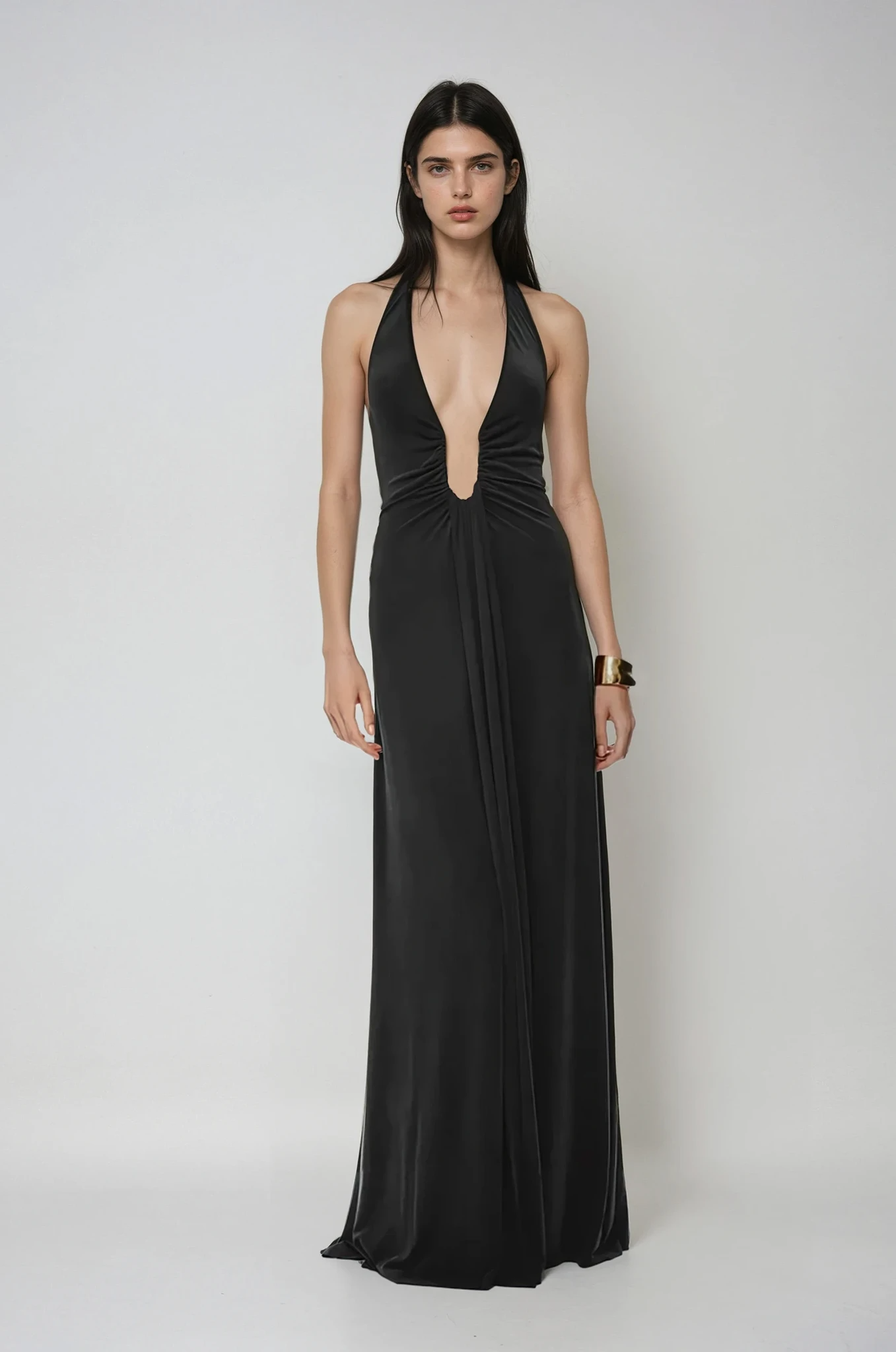 Vestido Maxi ALTHEA de Cupro