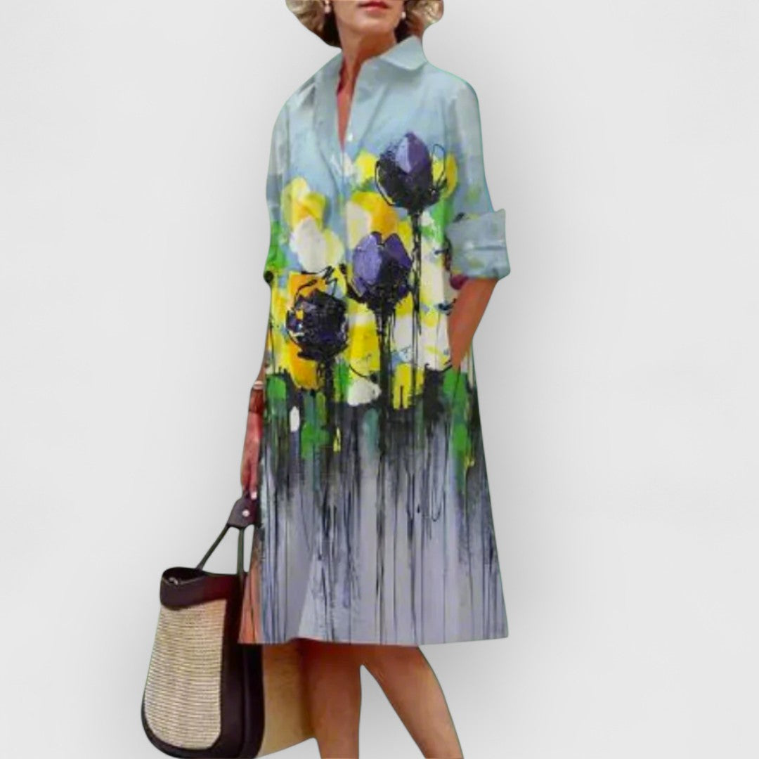 Aira | vestido floral elegante
