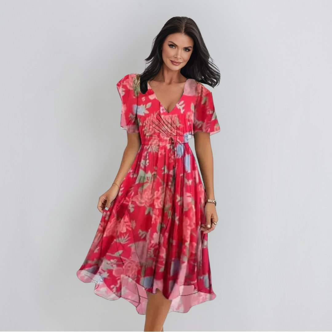 Lenka | Vestido elegante con escote en V
