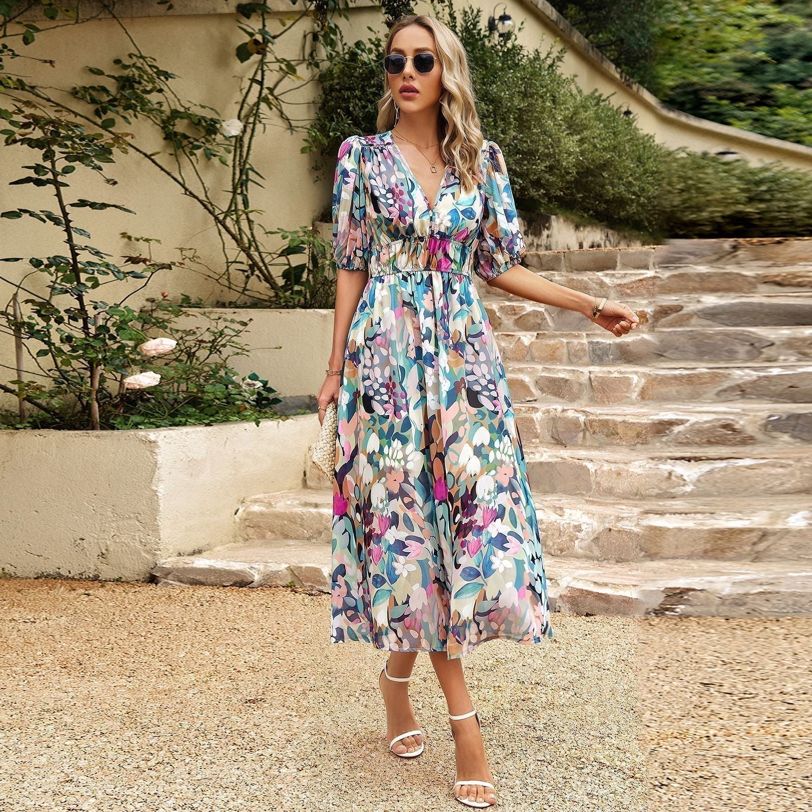 Isabel | Elegante vestido retro