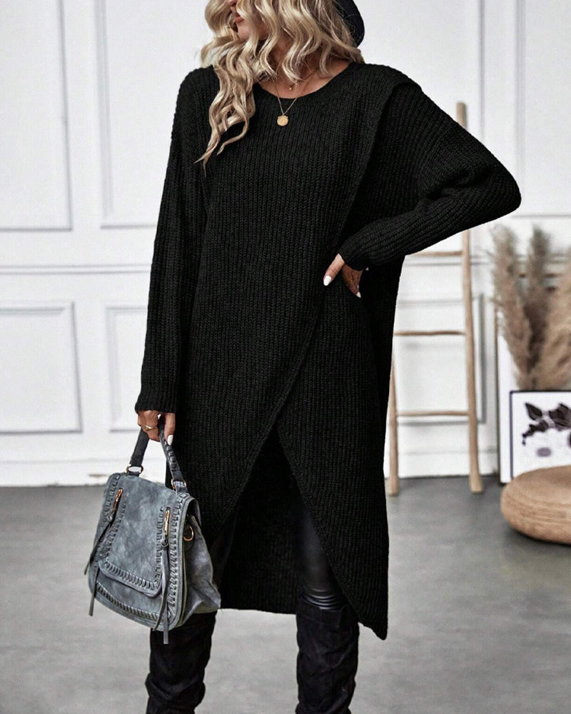 Laluna | Elegant Long Sweater Dress