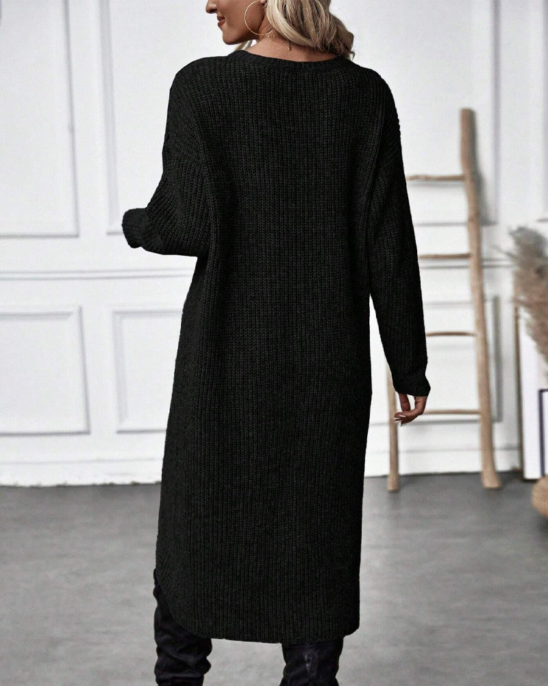 Laluna | Elegant Long Sweater Dress