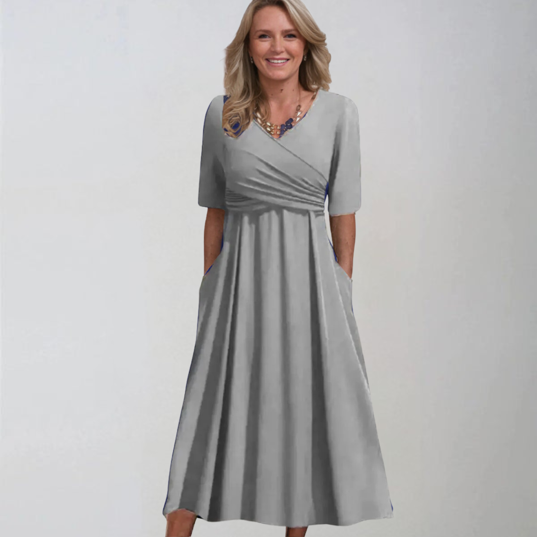 Pietra | Vestido midi Stilingi con bolsillos