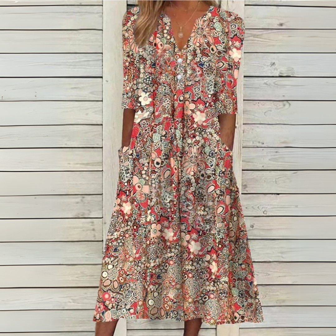 Livia | Impresionante vestido de verano para una elegancia natural
