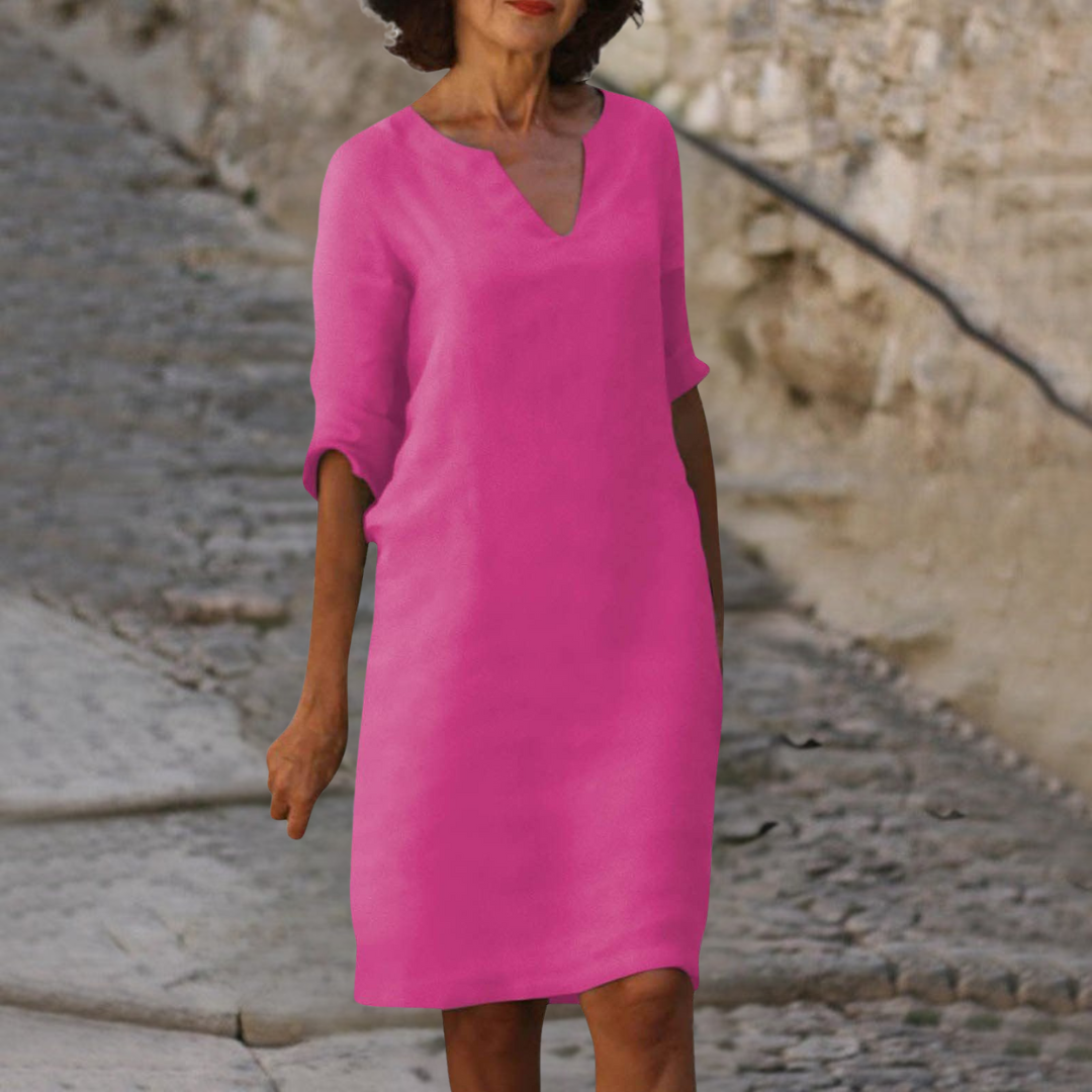 Zora | Vestidos con escote en V elegante