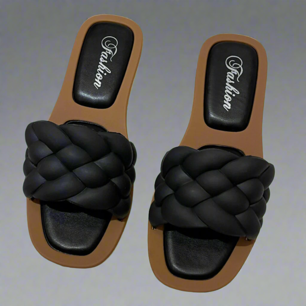 Ilonka | Sandalias elegantes con acabado vegano suave