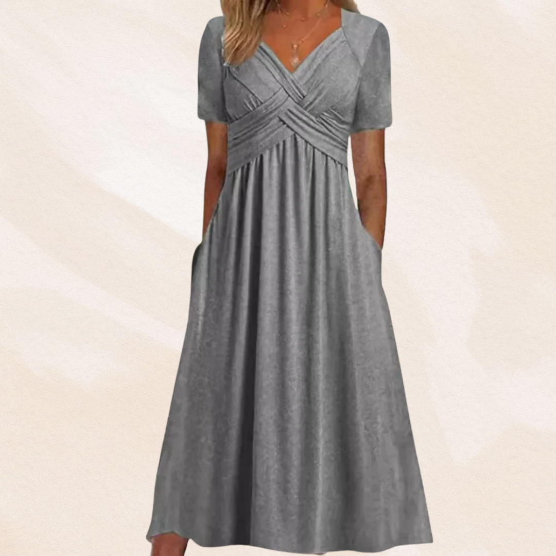 Mirella™ | Vestido elegante con escote en V