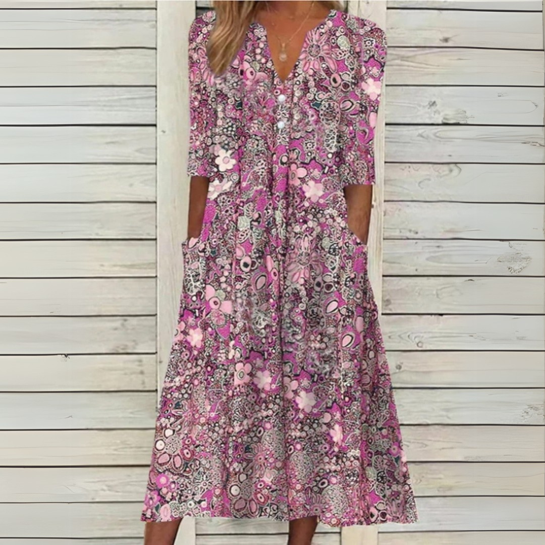 Livia | Impresionante vestido de verano para una elegancia natural