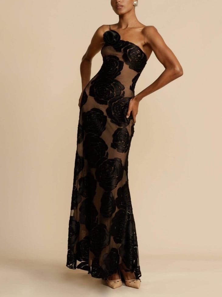 Alice - Vestido Maxi de Flores