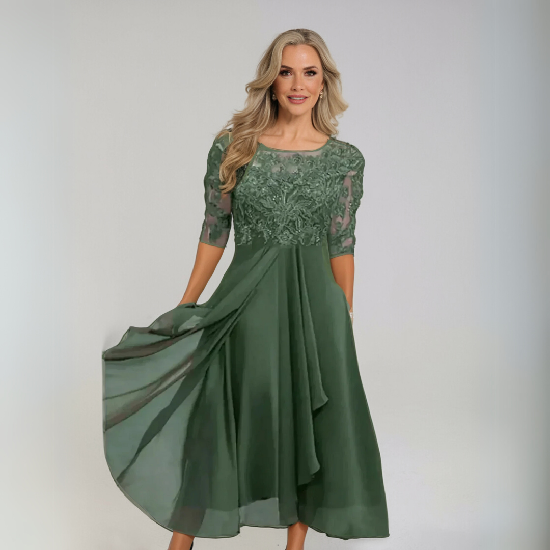 Tereza | Vestido de encaje elegante