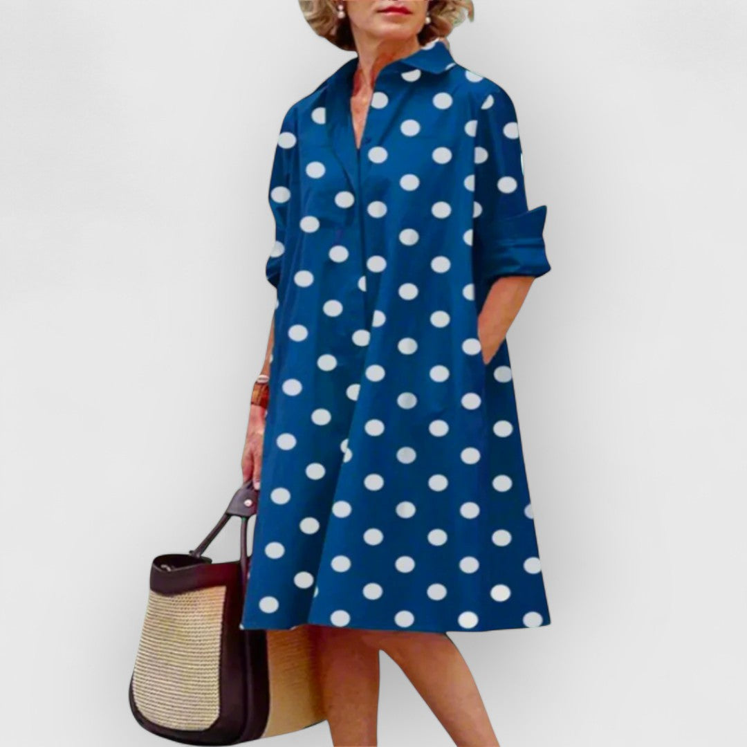Emilia | Vestido Premium con Puntos