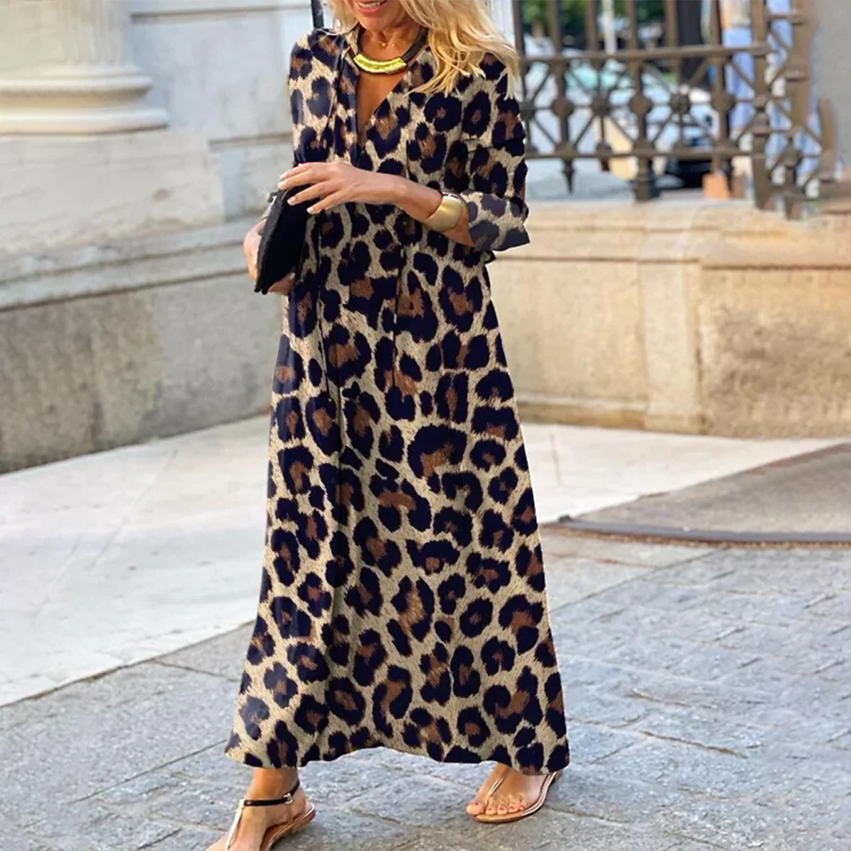 Silvie | Vestido Leopardo Audaz y Elegante