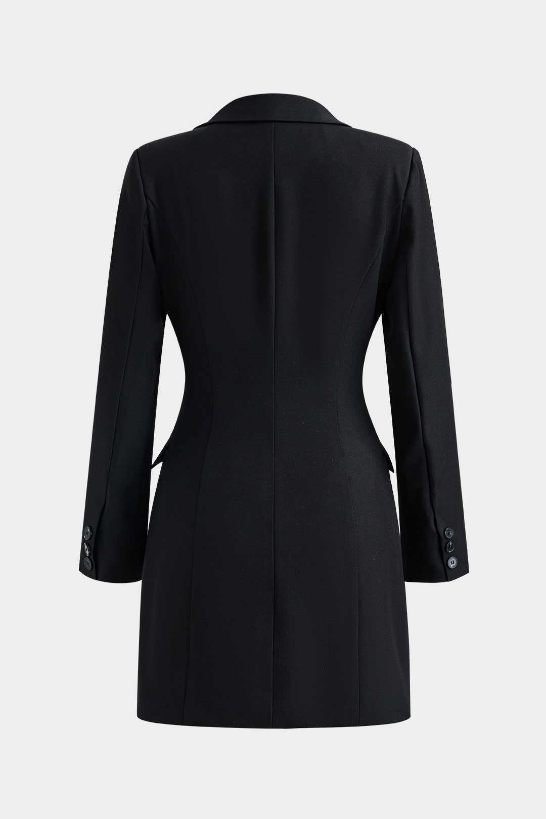 VESTIDO MINI BLAZER V-CUELLO A MEDIDA VIRENA