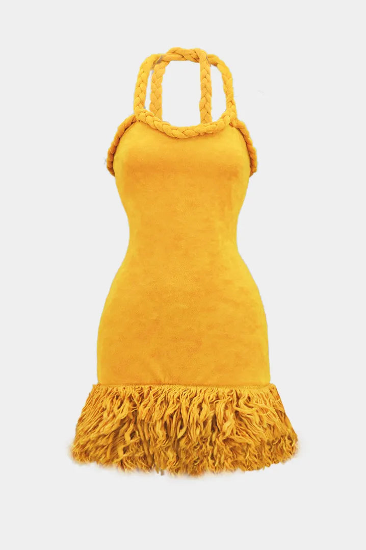 Vestido Mini Halter AZURA