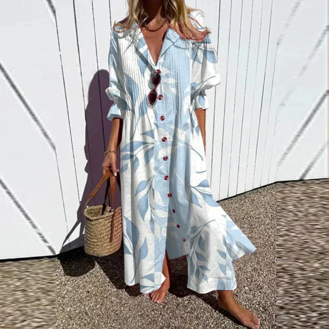 Katerina | Vestido bohemio de silueta suelta