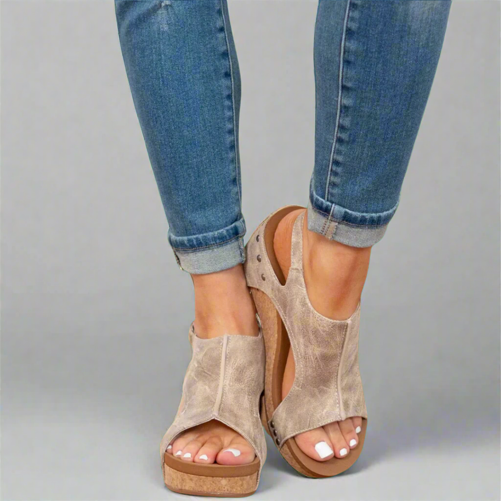 Mechthild | Sandalias ortopédicas de materiales premium