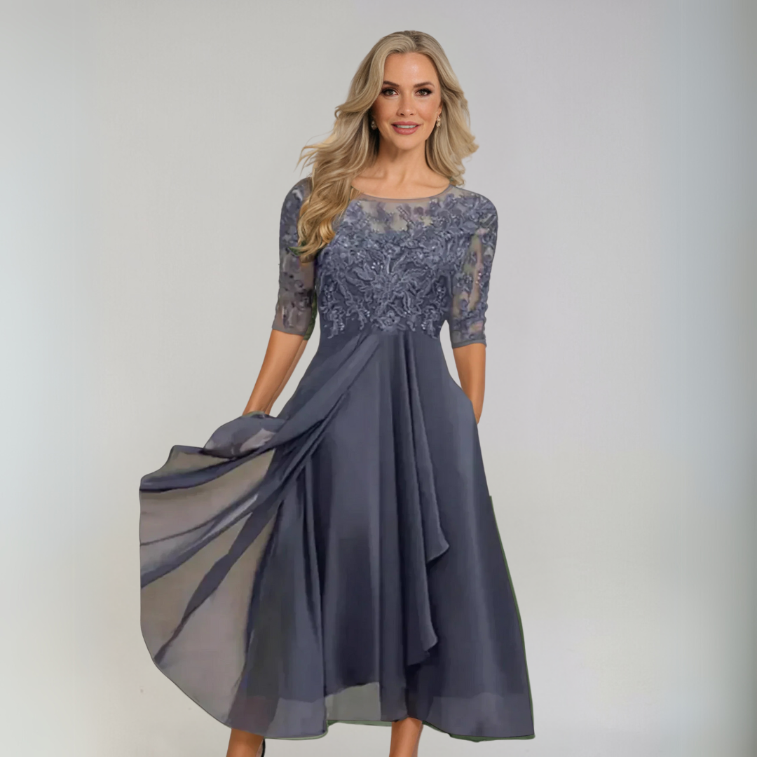 Tereza | Vestido de encaje elegante
