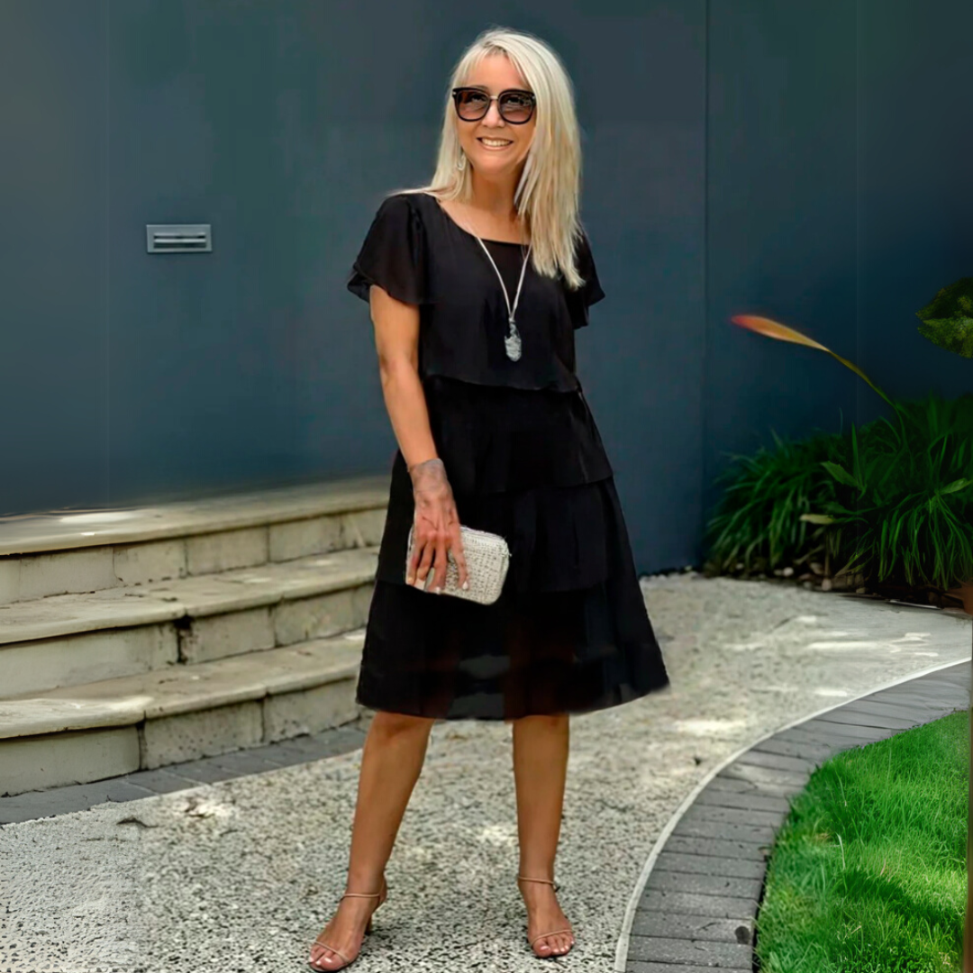 Sofija | Vestido elegante de tela ligera