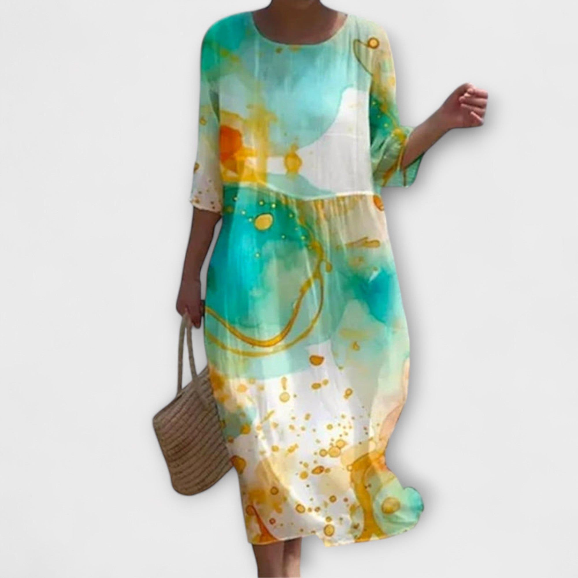 Marie | Elegante Vestido Midi Floral