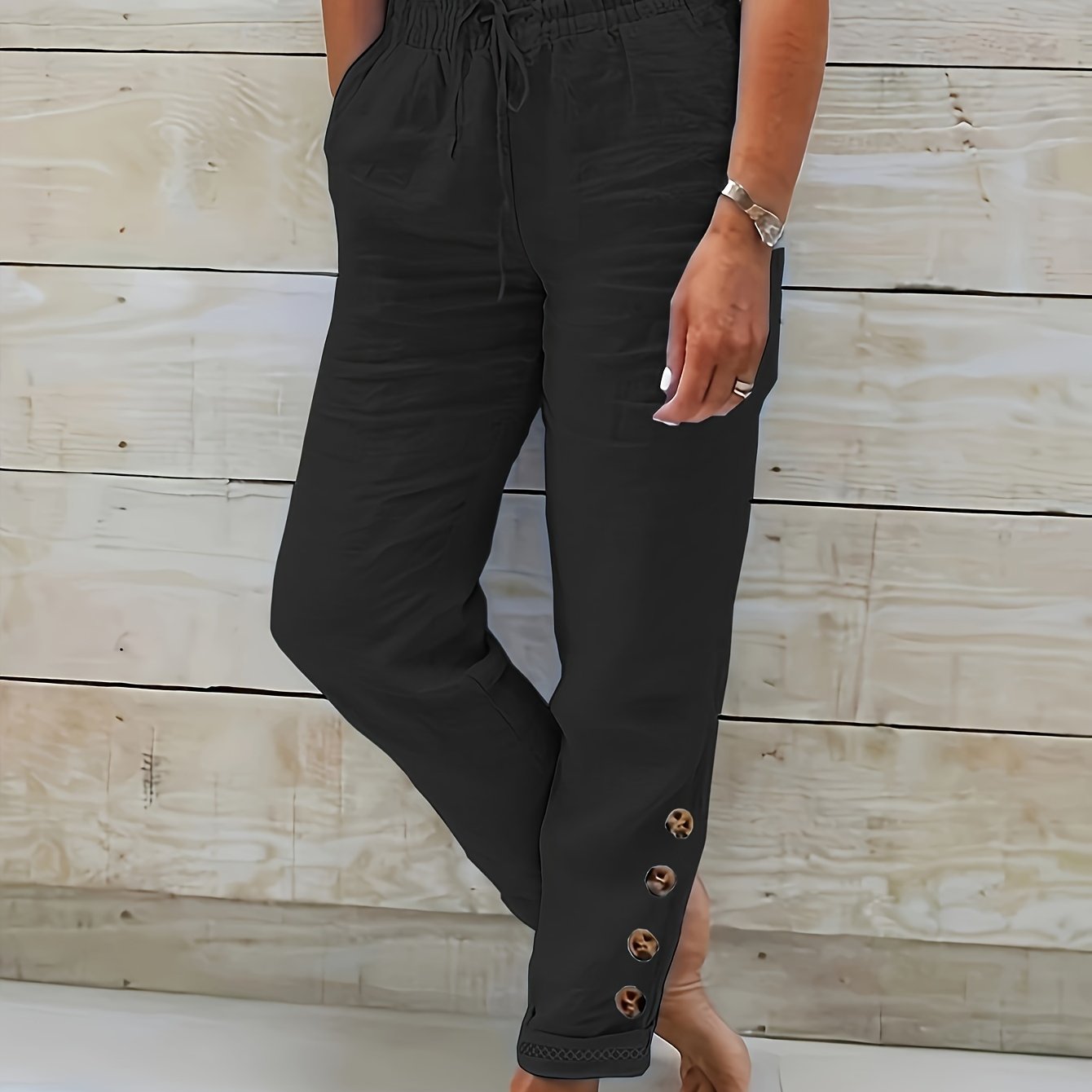 Linnea™ – Pantalones ajustados de algodón