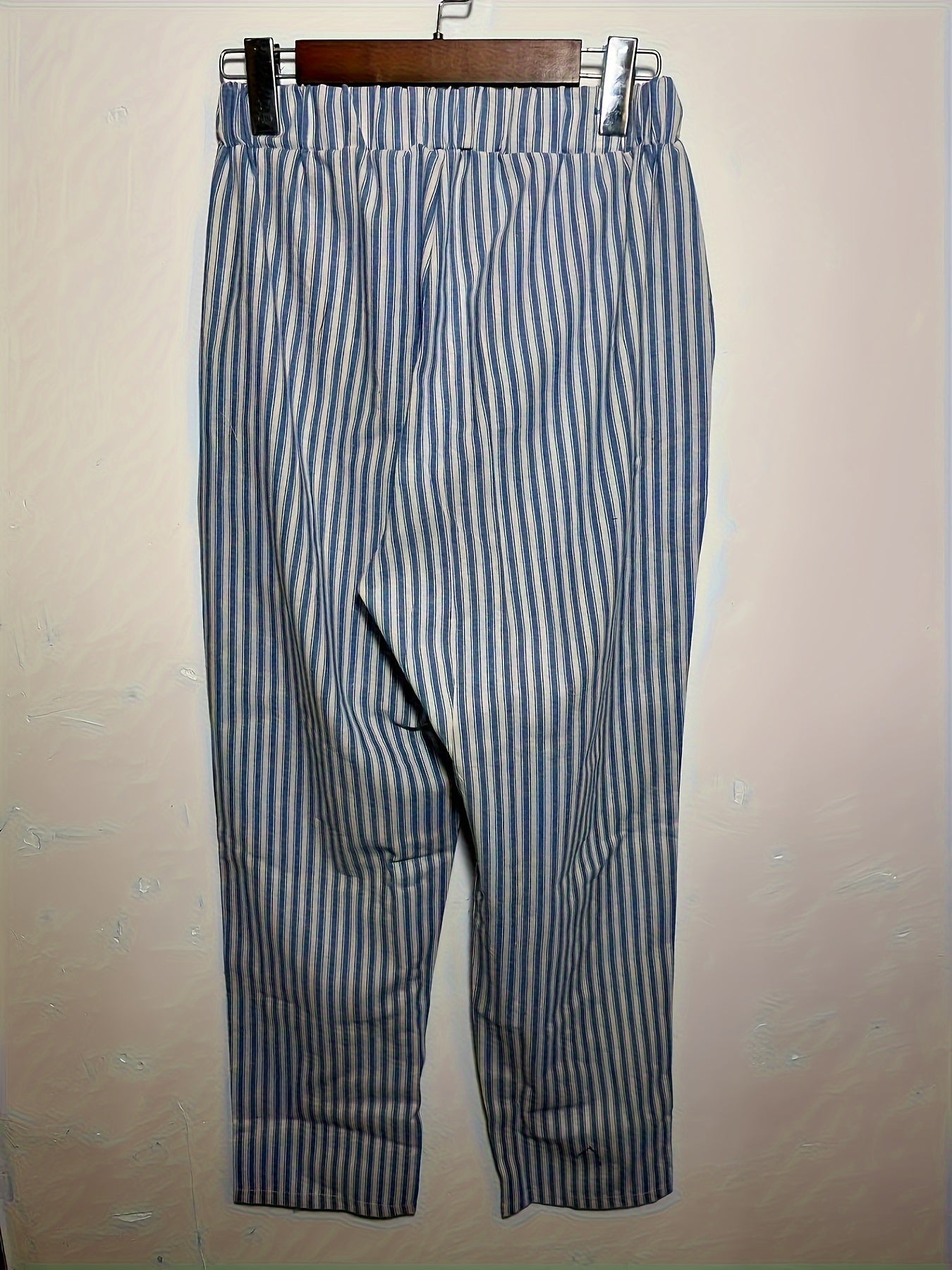 Sanna™ – Pantalones largos con elegante franja