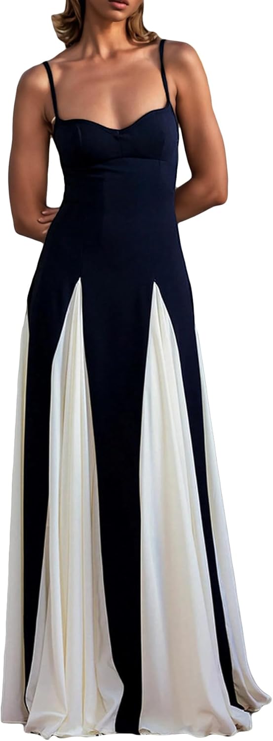 Amelia | Vestido de Máximo Contraste Elegante
