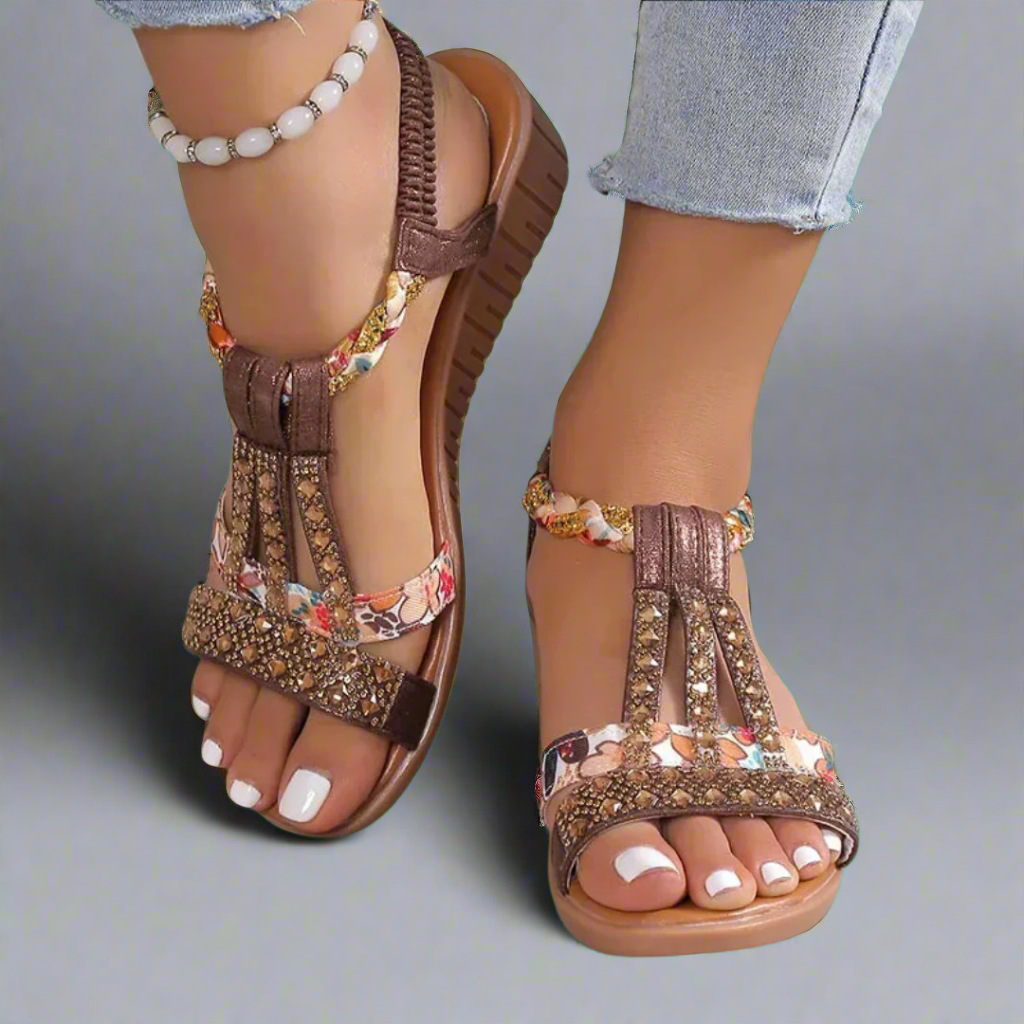 Bernatrudis | Elegantes sandalias Boho para el verano