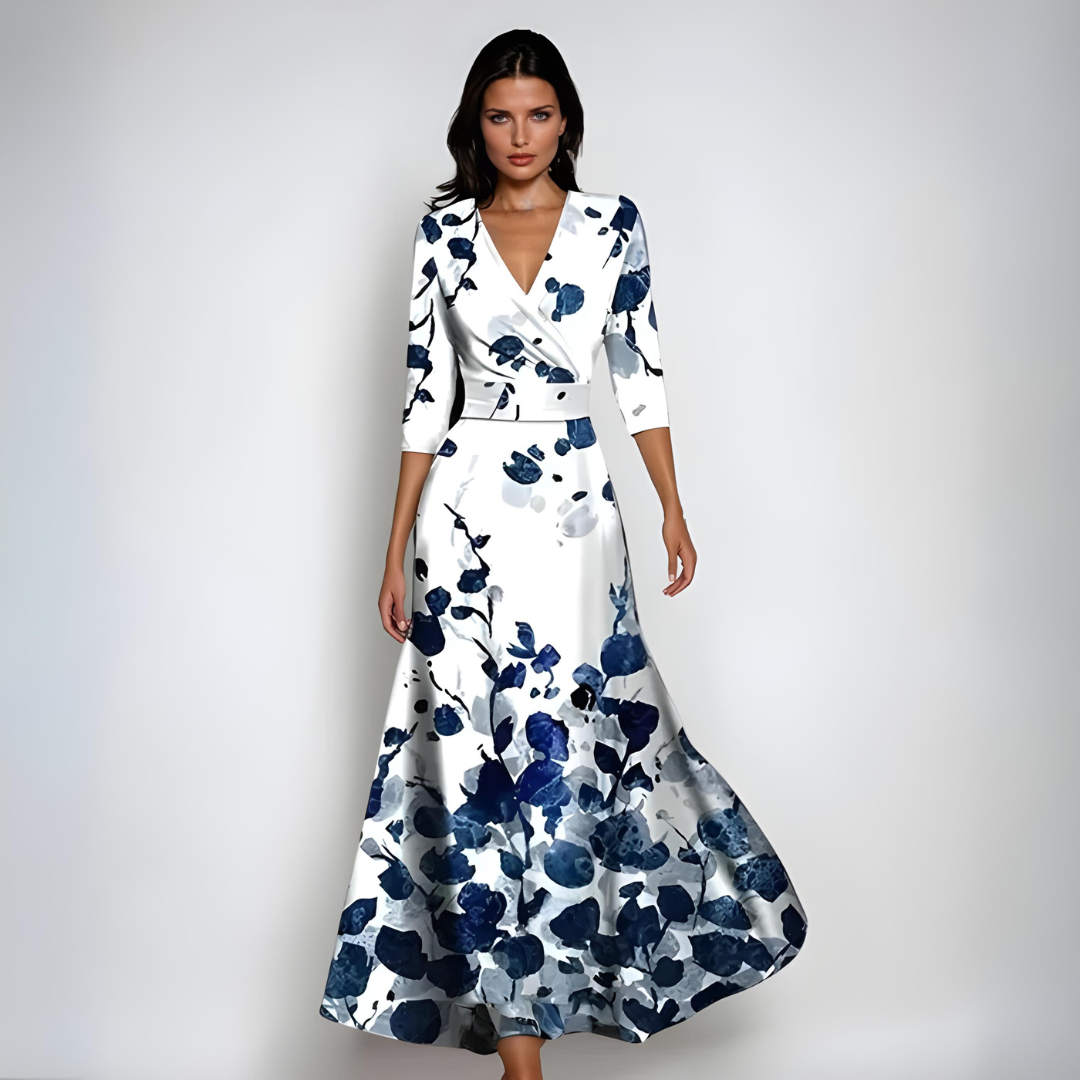 Lusi | Vestidos de Flores Elegantes con Cinta