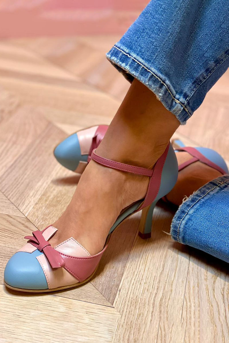 Bellarosa™ | Sandalias coloridas con nudo