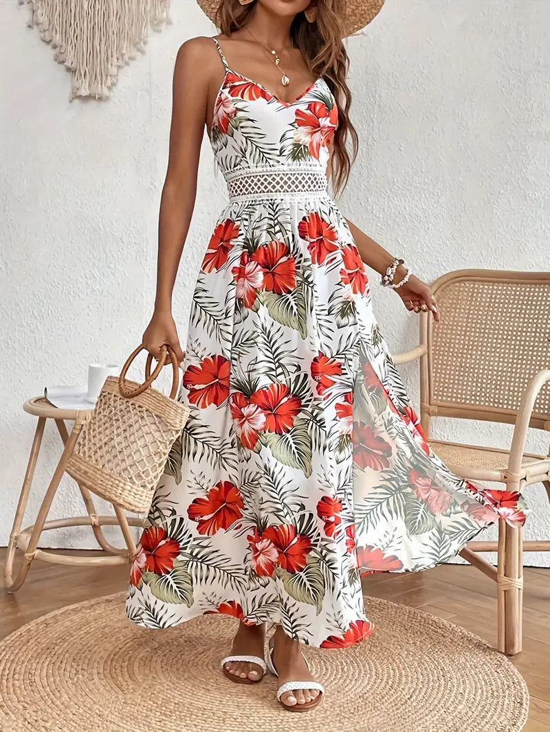 Ingrid | Vestido de verano con estampado floral