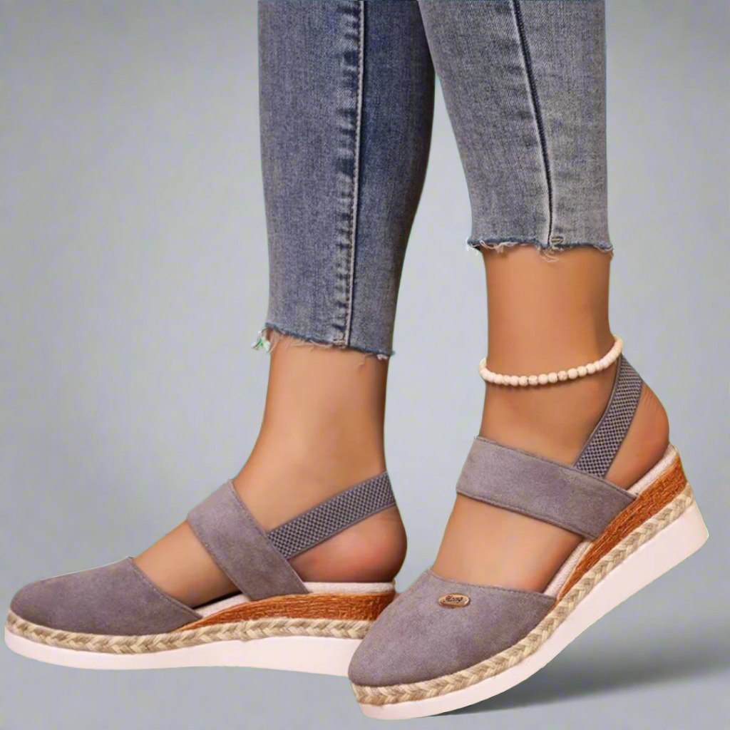 Gitta | Zapatillas Wedge de Tallas Grandes – Cómodas y Universales
