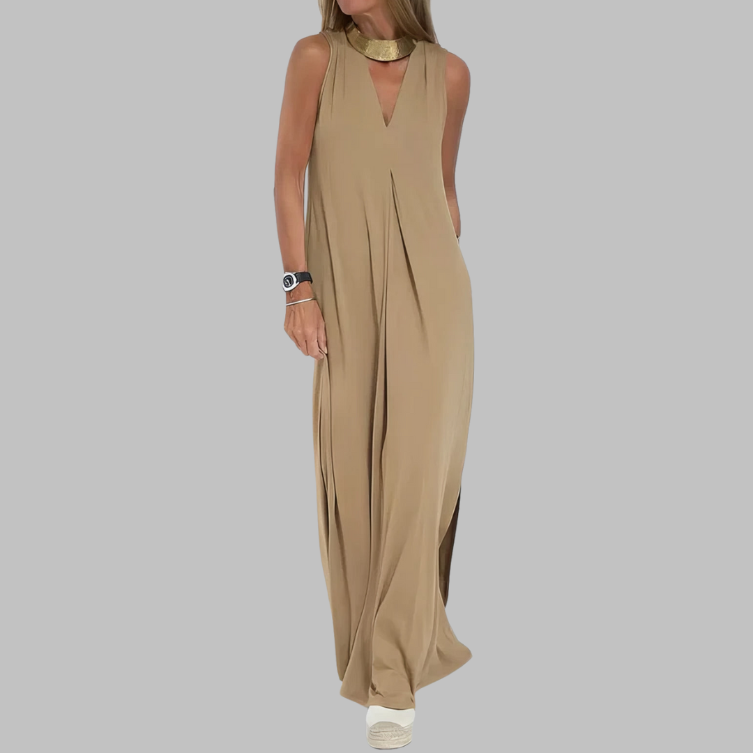 Jana | Elegante vestido maxi + suéter a juego REGALO