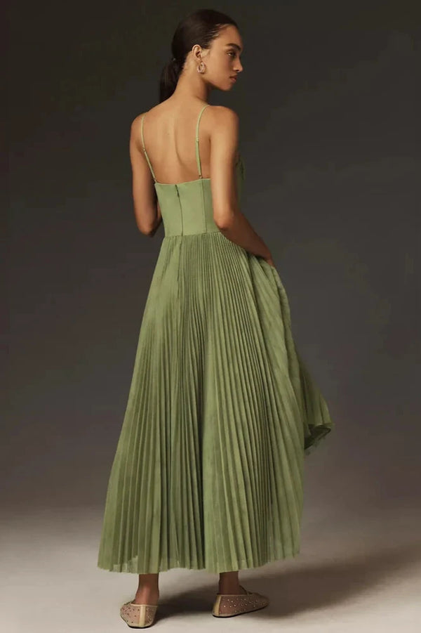Elowen™ | Vestido Plisado Elegante en Tul